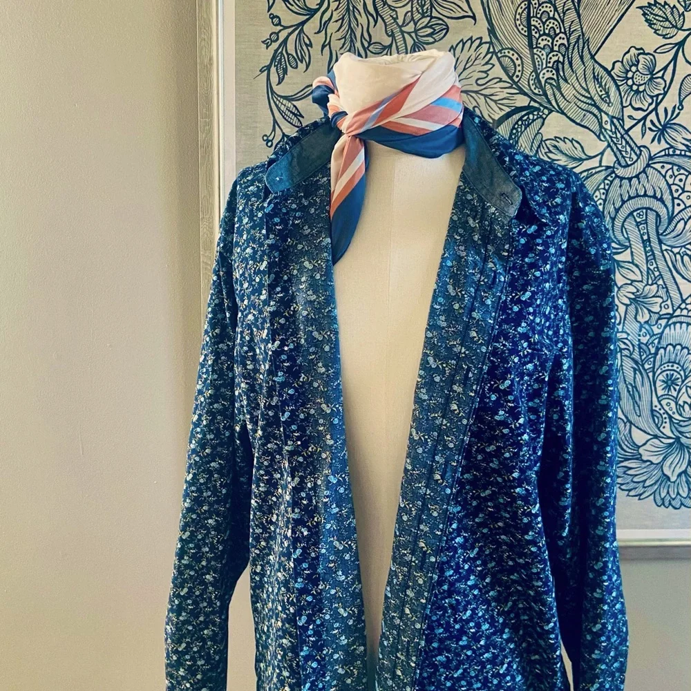 J.Crew Floral Shirt